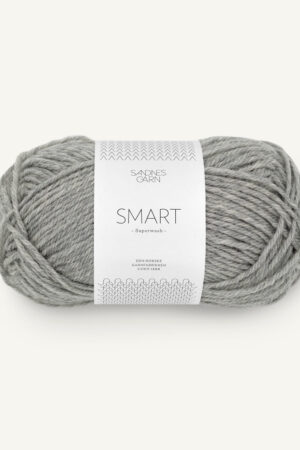 Sandnes Garn, Smart 1042 meleerattu harmaa