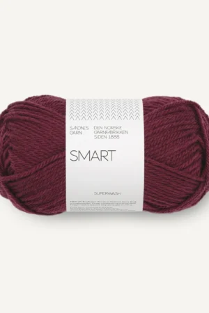 Sandnes Garn, Smart 4372 Deep Burgundy