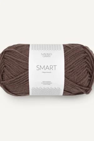 Sandnes Garn, Smart 4071 tummanruskea