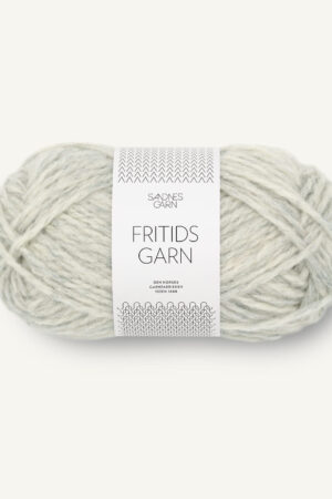 Sandnes Garn Fritidsgarn 1021 meleerattu vaaleanharmaa