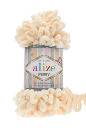 Alize Puffy 742 vaalea persikka