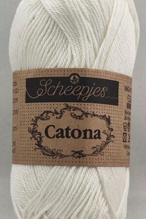 Scheepjes Catona 105 Bridal White