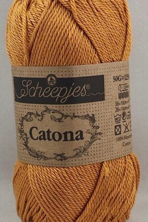 Scheepjes Catona 383 Ginger Gold
