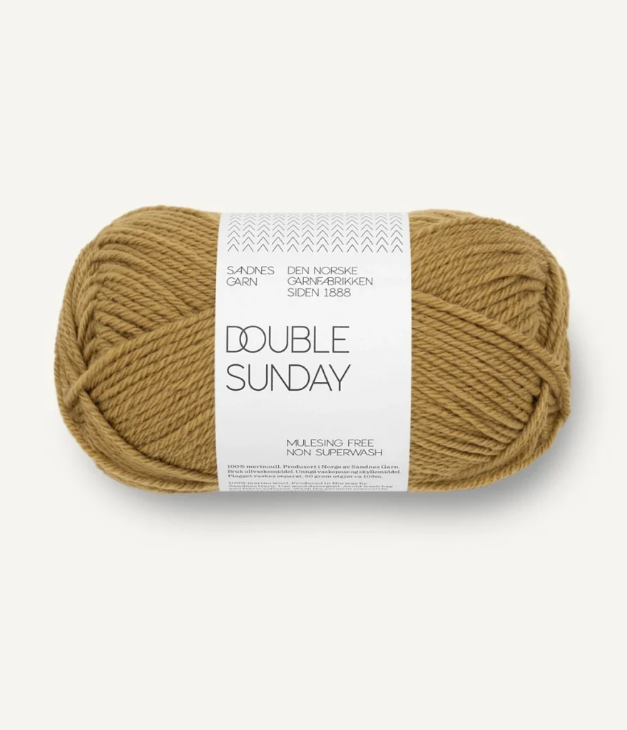 Sandnes Garn Double Sunday 2152 Vintage gold (Poistuva väri) Sandnes Garn Double Sunday, 2152 Vintage Gold