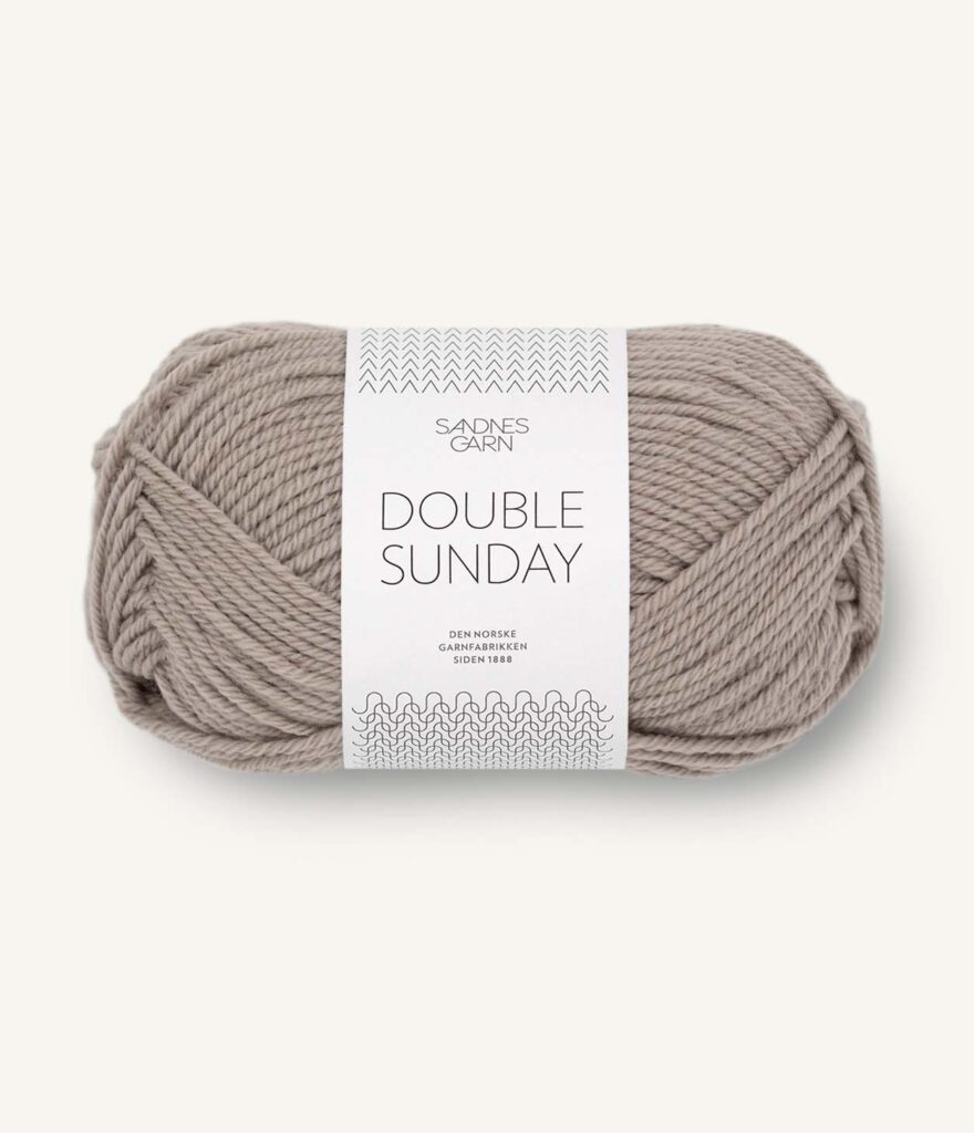 Sandnes Garn Double Sunday 2351 Taupe Sandnes Garn Double Sunday 2351 880x1024
