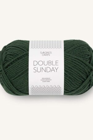 Sandnes Garn Double Sunday 8082 metsänvihreä