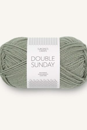 Sandnes Garn Double Sunday 8521 harmaanvihreä