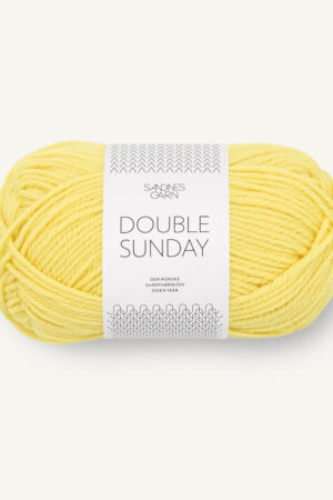 Sandnes Garn Double Sunday 9004 sitruuna (Poistuva väri)