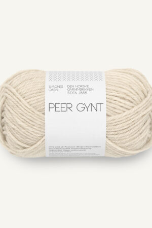 Sandnes Garn Peer Gynt 2641 Natur Melange