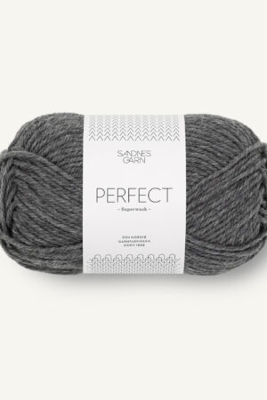 Sandnes Garn Perfect 1053 meleerattu tummanharmaa