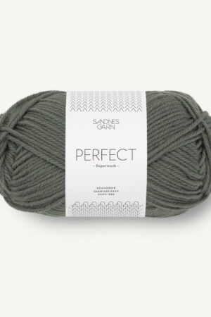 Sandnes Garn Perfect 9071 harmahtava oliivinvihreä