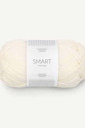 Sandnes Garn Smart 1002 valkoinen