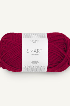 Sandnes Garn Smart 4065 viininpunainen