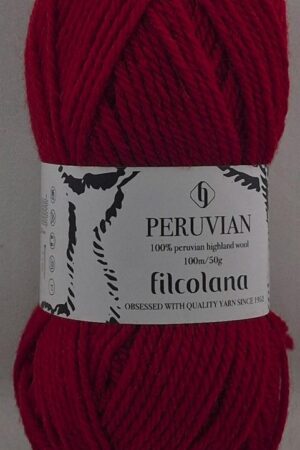 Filcolana Peruvian 225 Christmas Red