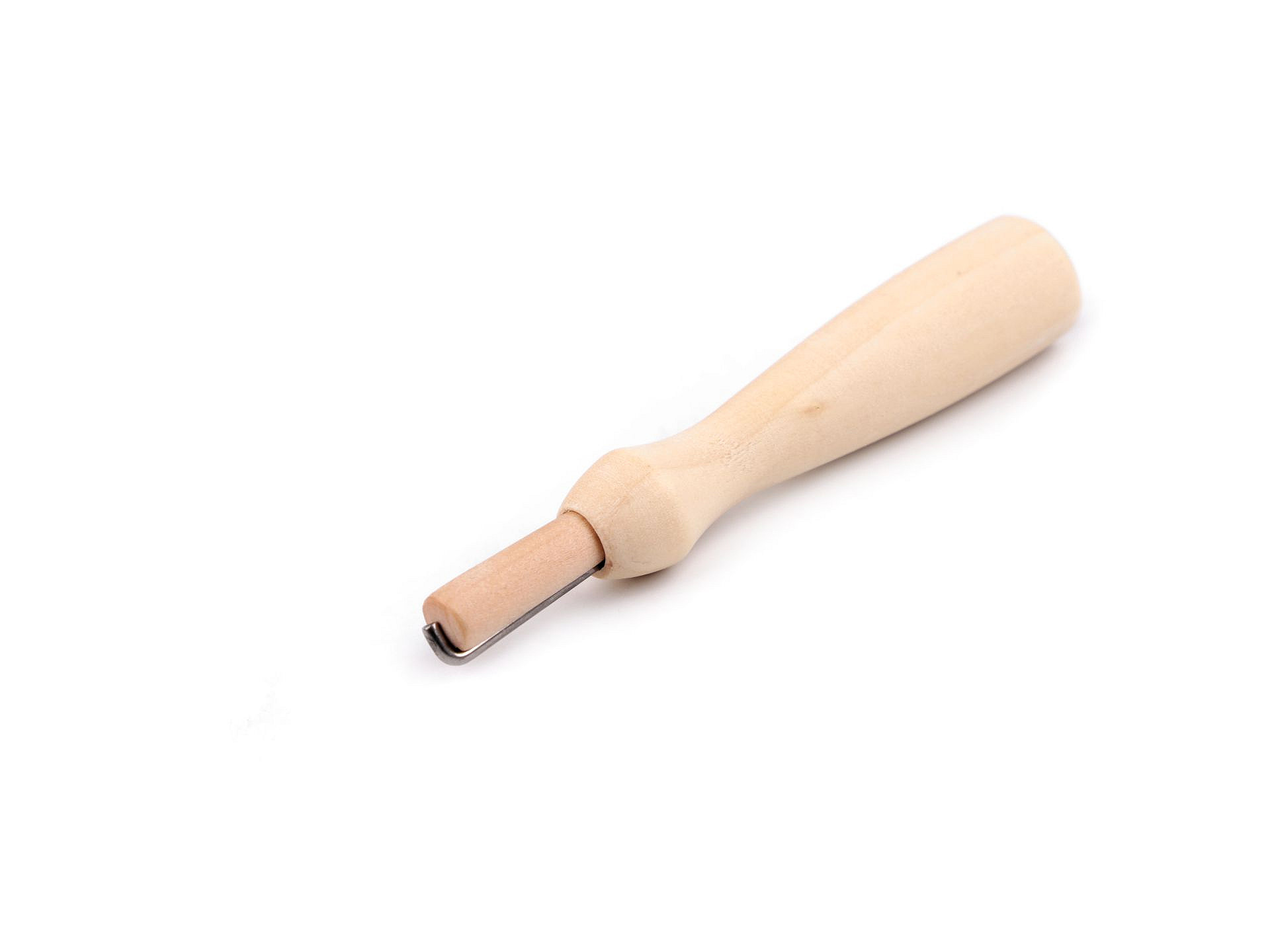 Huovutusneula on kahvan sisällä.