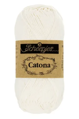 Scheepjes Catona 105 Bridal White
