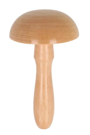 Puinen parsinsieni, vaaleaa puuta.