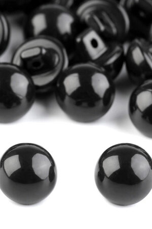 Pallonappi/Ommeltava silmä 9mm musta (1 kpl)