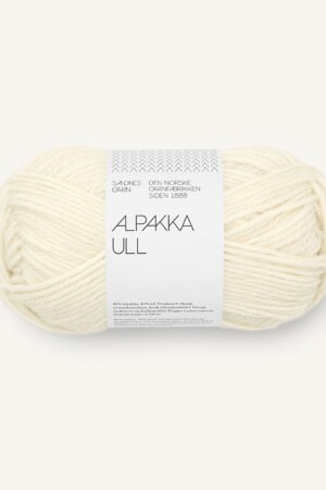 Sandnes Garn Alpakka Ull 1012 Natural White
