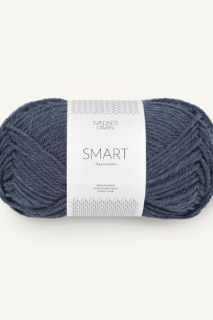 Sandnes Garn Smart 6072 Steel Blue Melange