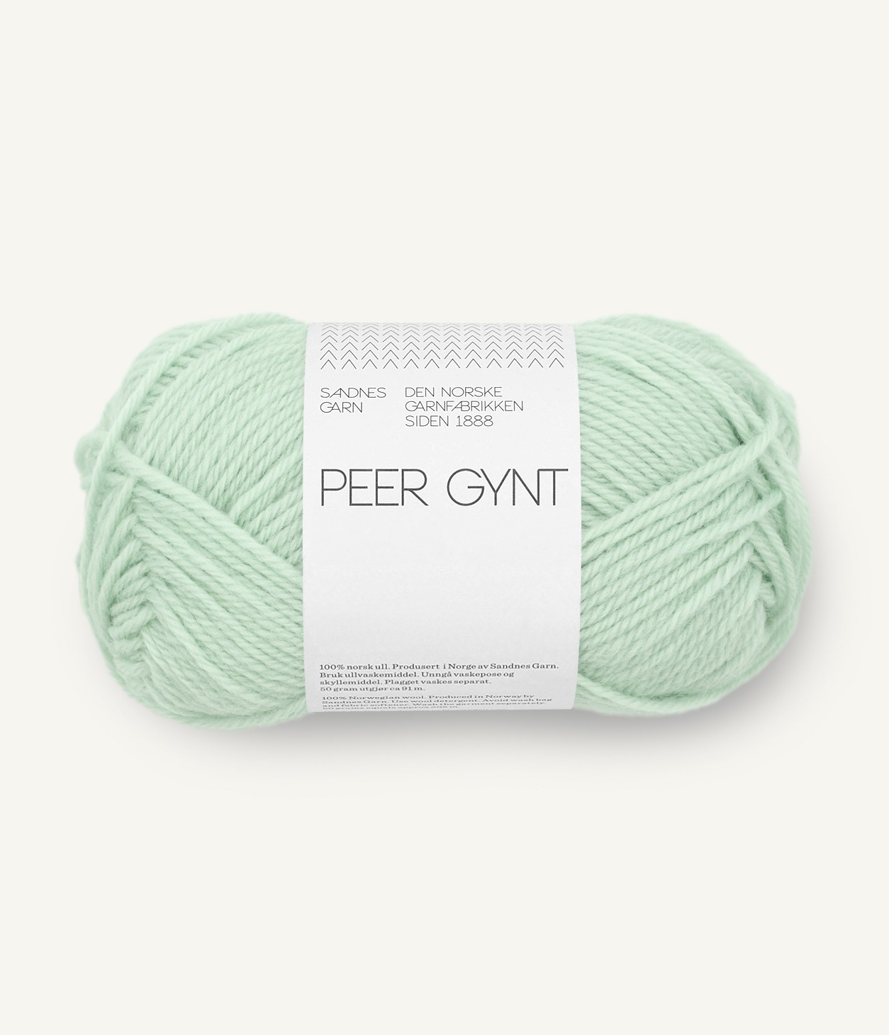 Sandnes Garn Peer Gynt 7911 Mint Green