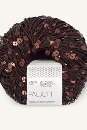 Sandnes Garn Paljett 3086 Espresso Sparkle