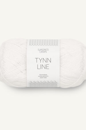 Sandnes Garn Tynn Line 1002 valkoinen