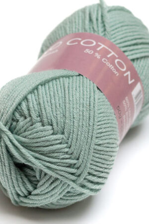 Hjertegarn Merino Cotton 5106 mintunvihreä