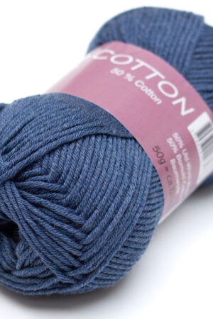 Hjertegarn Merino Cotton 904 tumma farkunsininen