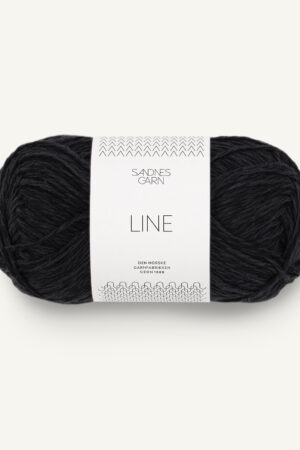 Sandnes Garn Line 1099 Black