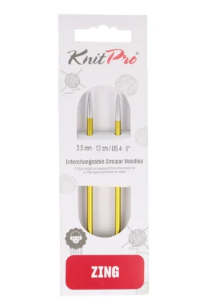 Knitpro Vaihtopää Zing 13 cm/3,5 mm