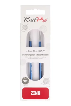 Knitpro Vaihtopää Zing 13 cm/4 mm
