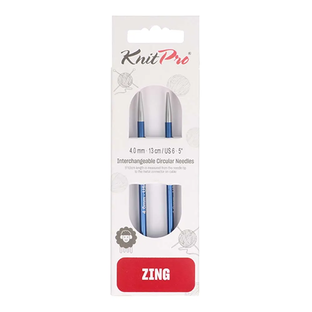 Knitpro Vaihtopää Zing 13 cm/4 mm