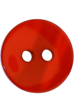 Muovinappi 11 mm kirkas punainen