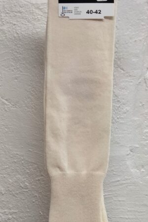 Kansallispuvun polvisukat 40 - 42 luonnonvalkoinen *POISTUU VALIKOIMASTA*