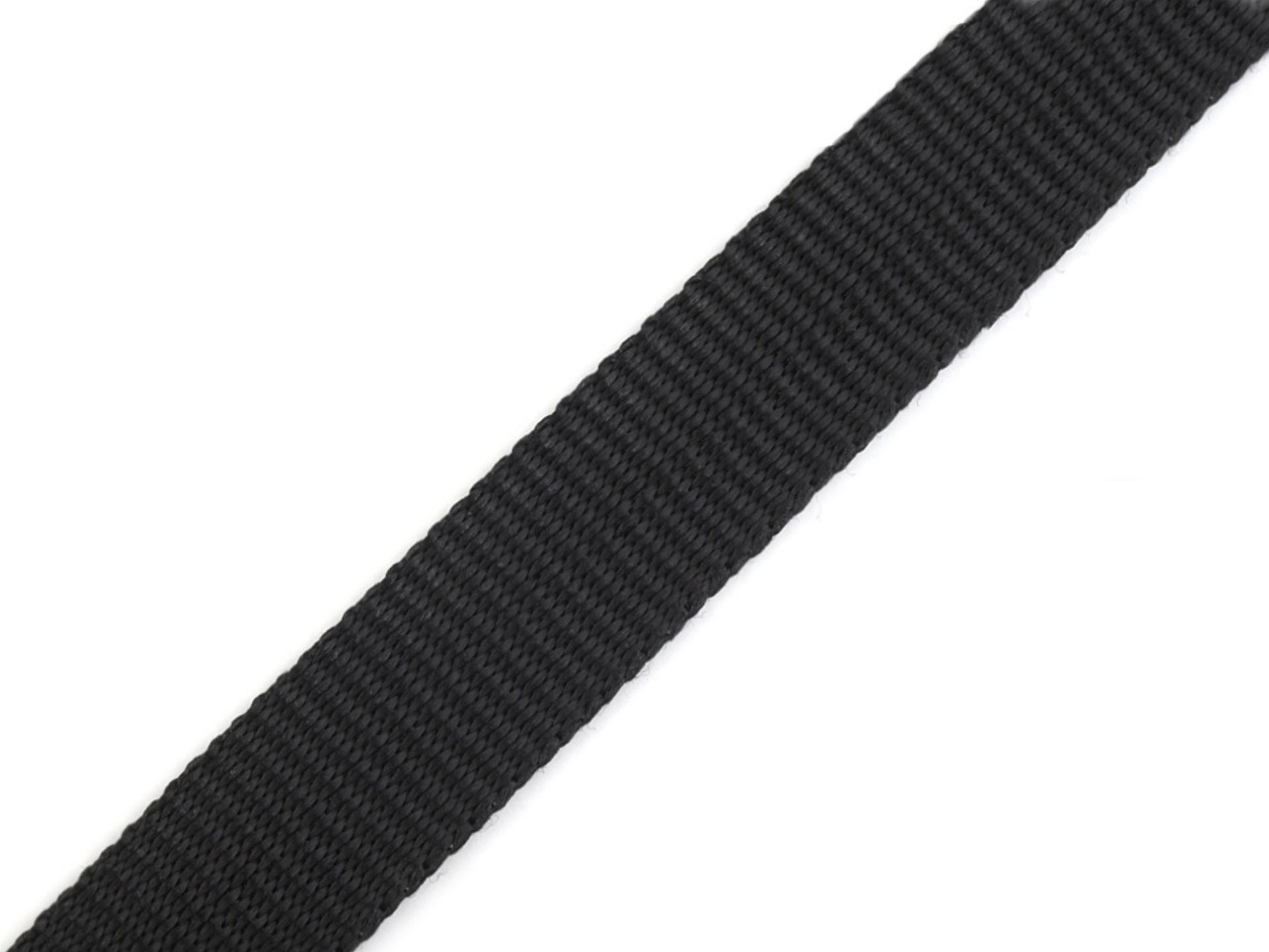 Hihnanauha (PP) 15 mm musta
