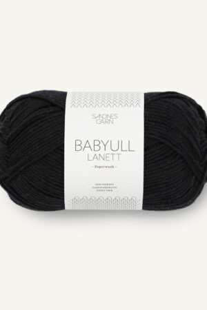 Sandnes Garn Babyull Lanett 1099 Black