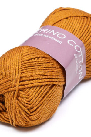 Hjertegarn Merino Cotton 1163 murrettu oranssi / pumpkin spice
