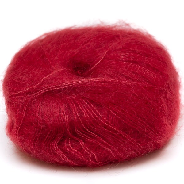 Hjertegarn Silk Kid Mohair 1045 punainen