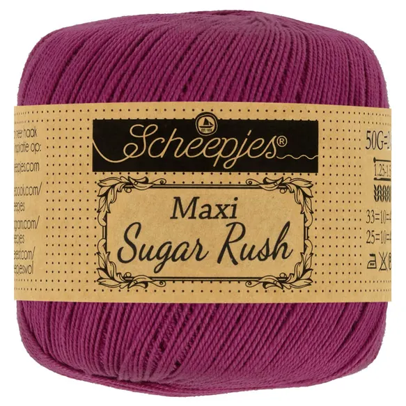 Scheepjes Maxi Sugar Rush 128 Tyrian Purple