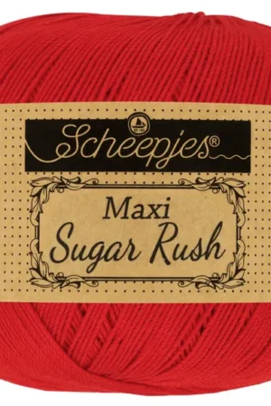 Scheepjes Maxi Sugar Rush 722 Red