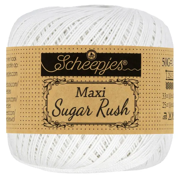 Scheepjes Maxi Sugar Rush 106 Snow White