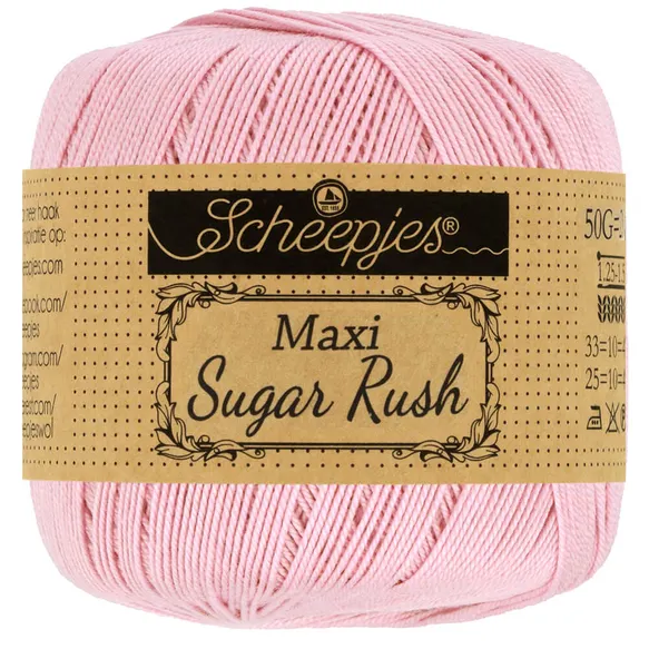 Scheepjes Maxi Sugar Rush 246 Icy Pink