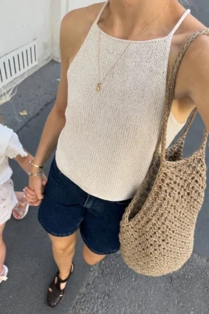 PetiteKnit Audrey Top (suomi)