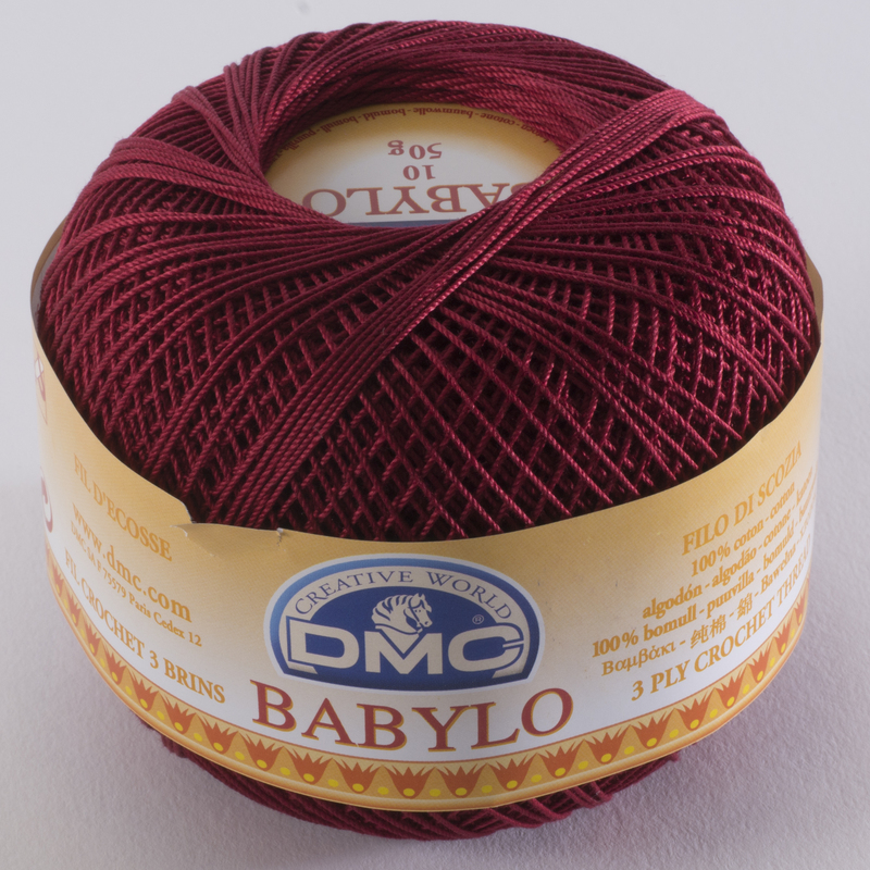 DMC Babylo 30 - 815 viininpunainen