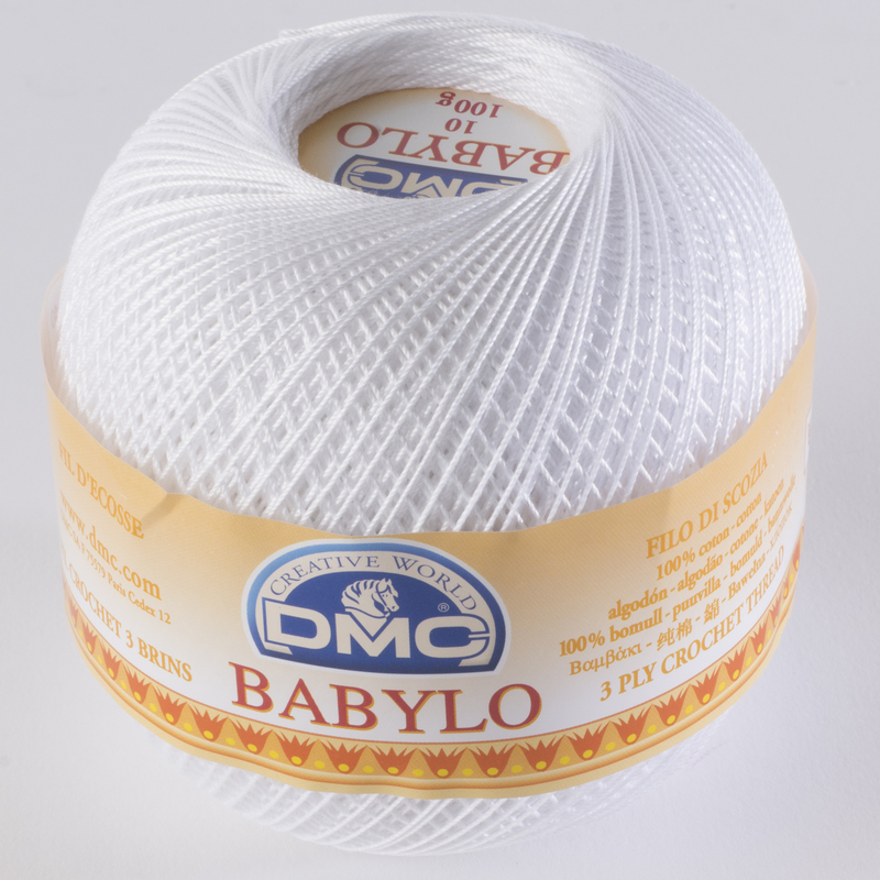 DMC Babylo 30 (100g) - B5200 valkoinen