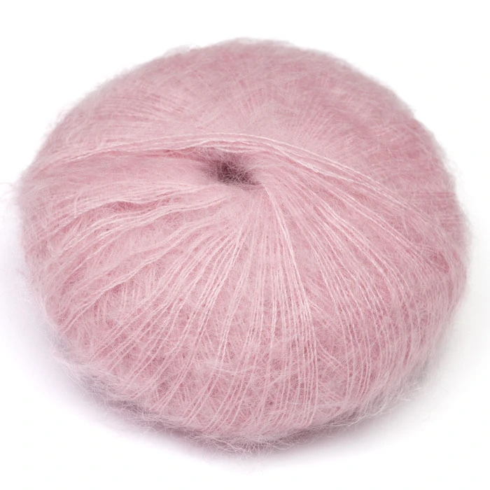 Hjertegarn Silk Kid Mohair 1906 roosa