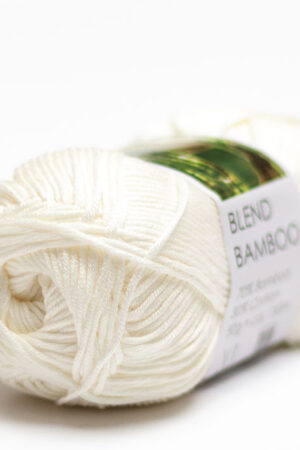 Hjertegarn Blend Bamboo 0075 luonnonvalkoinen