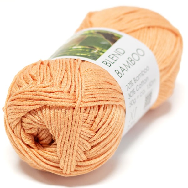 Hjertegarn Blend Bamboo 1224 aprikoosi