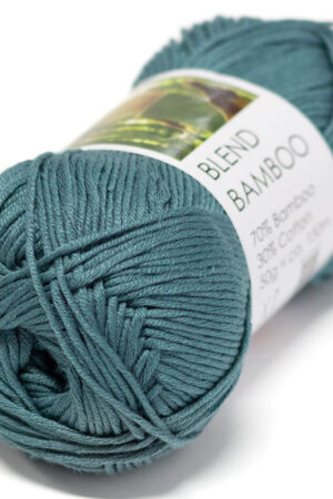 Hjertegarn Blend Bamboo 4612 vaalea petrooli